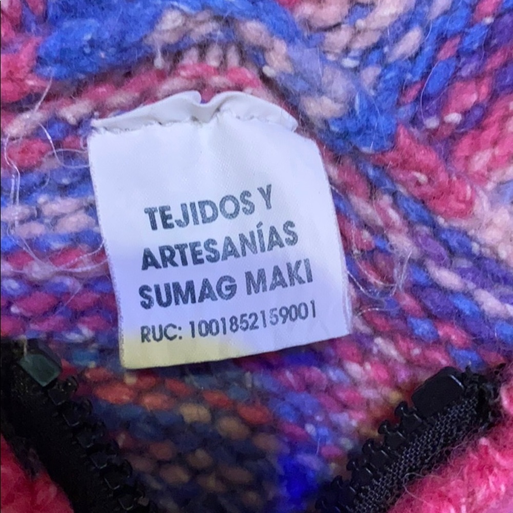 Alpaca wool jacket - Picture 6 of 7